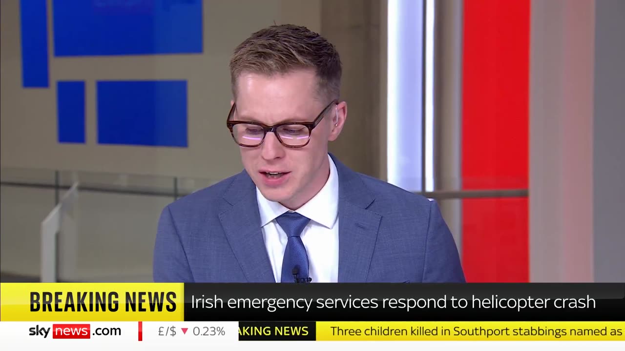 Emergency services in Ireland are responding to a helicopter crash in Co Westmeath.