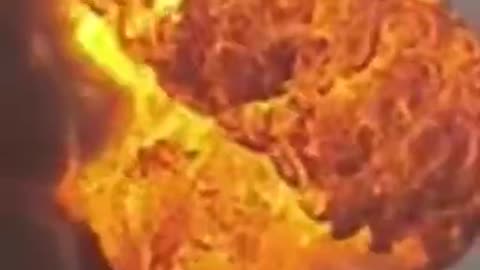 Massive Explosion in Dessert