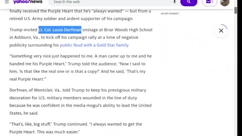 The Watchers, Trump's Purple Heart Colored Podium & Other 2024 Insanity