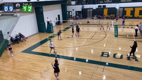 Timberline JV Match 1 Set 2 at Borah Tournament