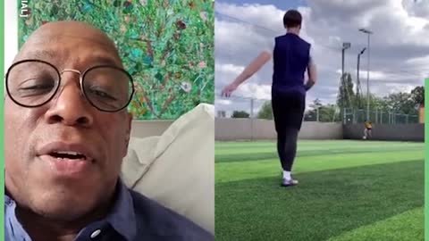 Ian Wright's TikTok is something you didn't know you needed in your life, until right now 😂🙌🏼