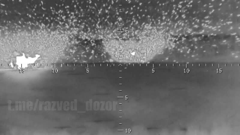 Ukraine War - Night artillery strike on the positions of the Armed Forces of Ukraine