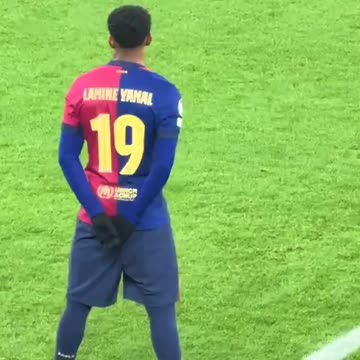 Lamine Yamal on fire against Dortmund