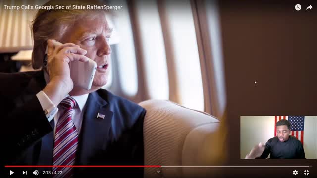 President Trump Calls Georgia's State Secretary Brad Raffensperger