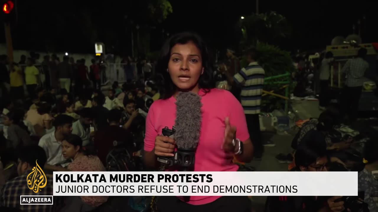 Kolkata murder protests: Junior doctors refuse to end demonstrations