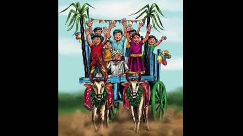 Small Village||Festival in India|Sankrantipadu|A King gift to her daughter||Bananna Leaf Plate