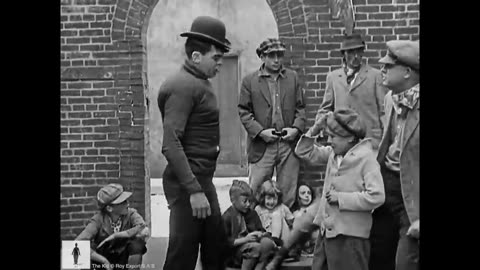 Charlie Chaplin -The kid - fight scene