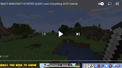 ULTIMATE MINECRAFT STARTER GUIDE!!