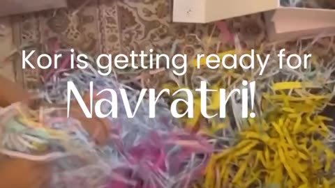 Kor beauty is ready for Navratri✨