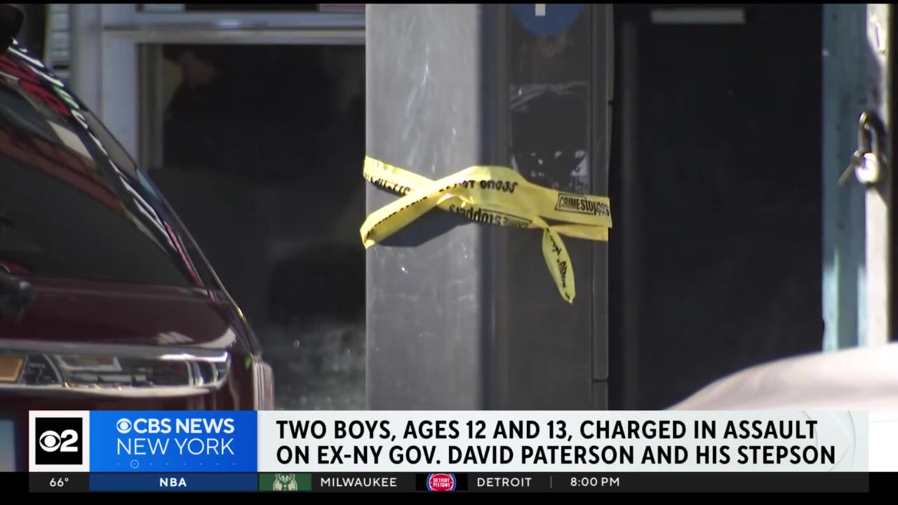 12- and 13-year-olds arrested in attack on former N.Y. Gov. David Paterson, stepson