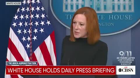 Psaki REFUSES To Answer Why Vaccine Mandates Apply To Private Business But Not Migrants At Border