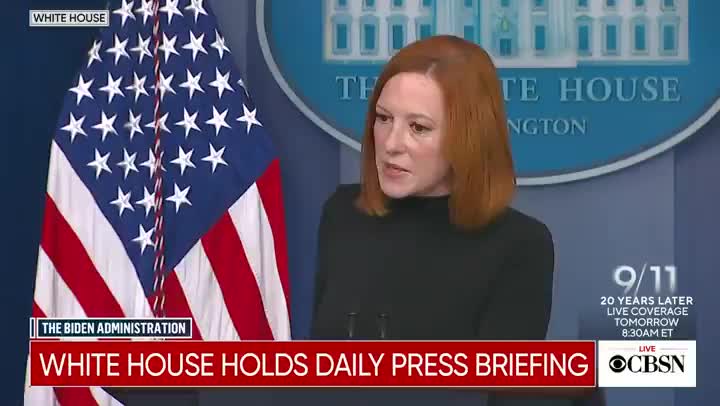 Psaki REFUSES To Answer Why Vaccine Mandates Apply To Private Business But Not Migrants At Border