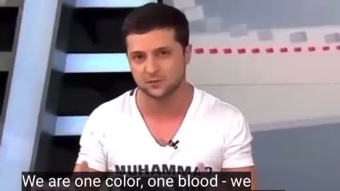 ZELENSKY UKRAINE - RUSSIA ARE THE SAME - NOW HES A PUPPET