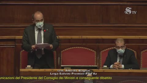 Alberto Bagnai (Lega), Senato, 17/2/21