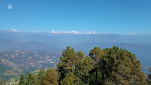 Mt everest view from nuwakot #beautiful ceneries