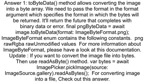 Flutter convert image to binary data