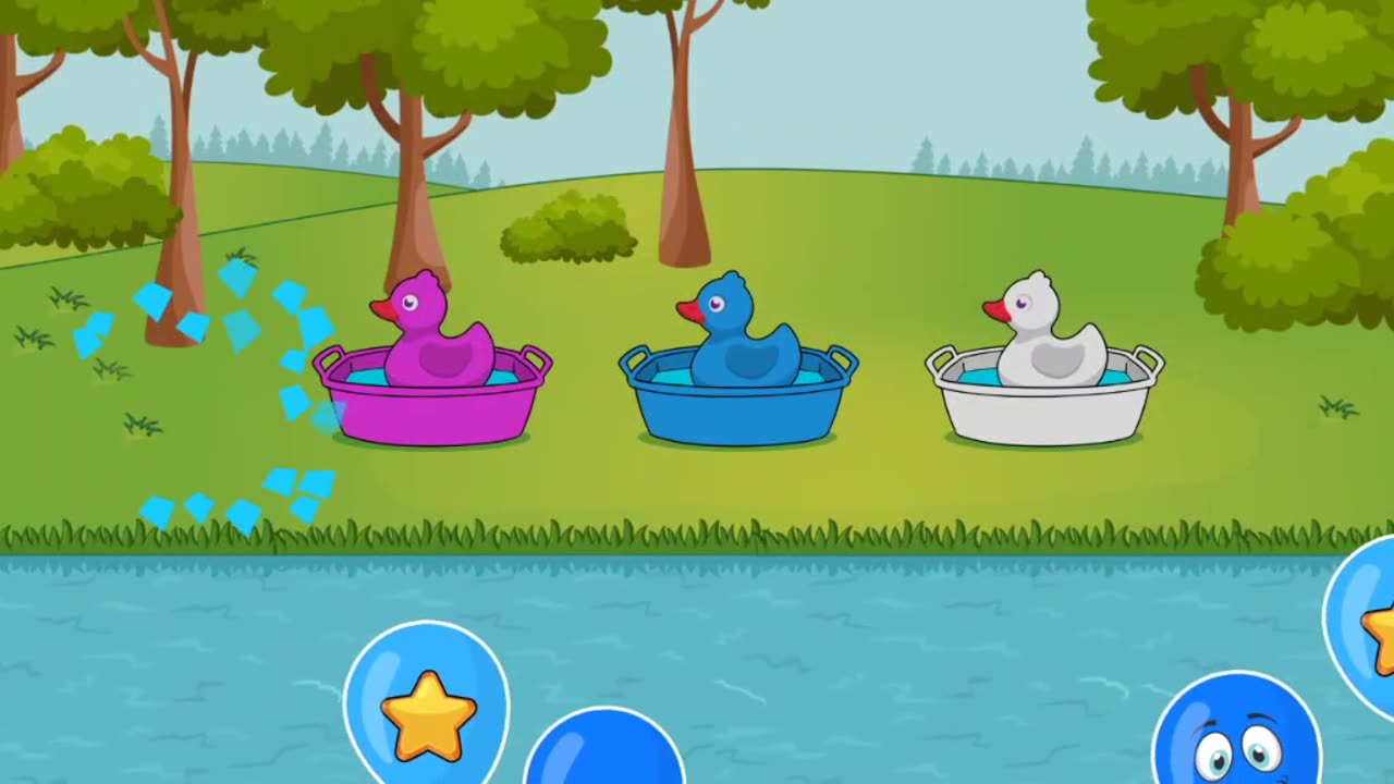 يلا نتعلم الألوان 🌈 مع row row row your boat ⛵ و five little ducks 🦆 | يلا نلعب يلا نتعلم