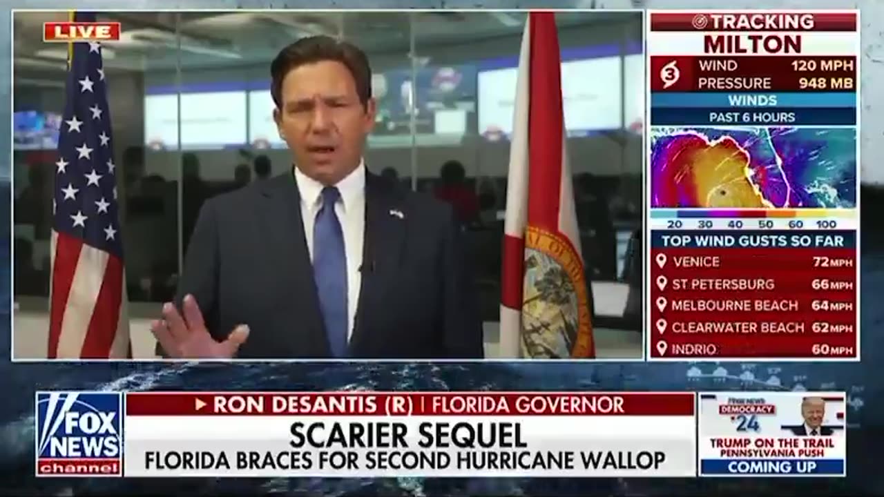DESANTIS: “If I honestly thought there was something to be gained, I would pick up the phone