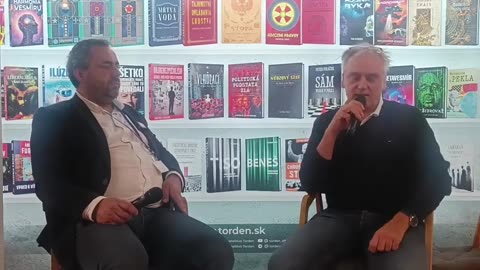 ROZHOVOR S JANEM BUZKEM NA KNIŽNÍM VELETRHU V BRATISLAVĚ, 11.11.2023