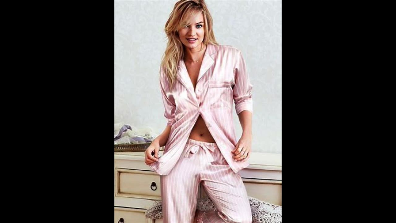 Victoria secret silk pajamas for women