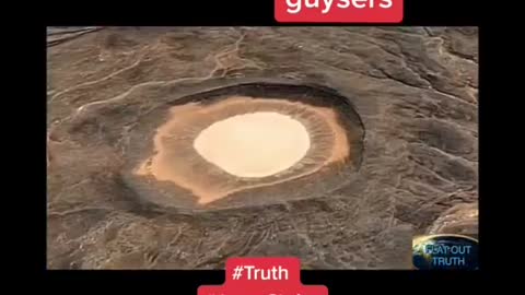 Are craters what God says are "fountains of the GREAT DEEP broken up" ?