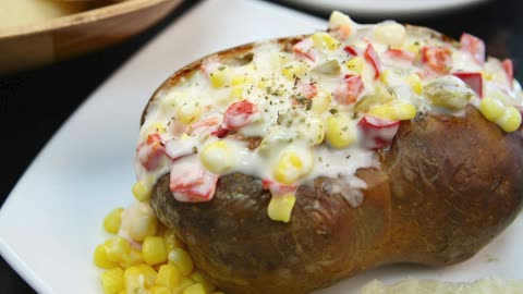 SpudsToGoで食べよう ジャケットポテト (Jacket Potato)