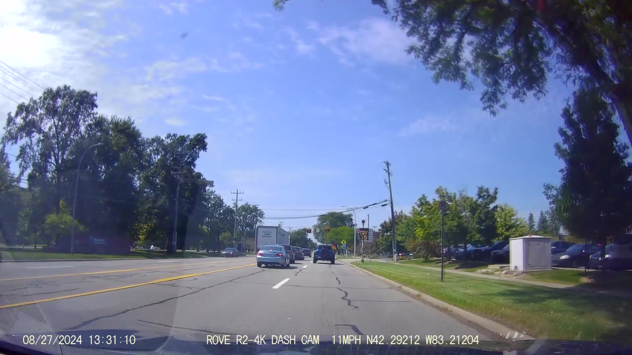 Random Driving In Dearborn, Dearborn Heights, And Allen Park, Michigan, August 27, 2024