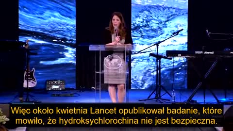 Dr Simone Gold na temat epidemii