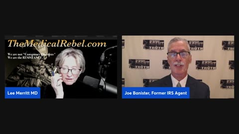 Dr. 'Lee Merritt' Exposing The 'IRS' Scam! With Former 'IRS' Agent 'Joe Bannister'