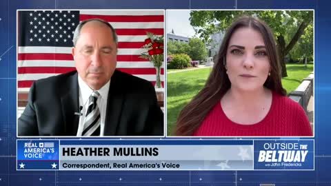 Heather Mullins updates John Fredericks on the Fulton County election audit