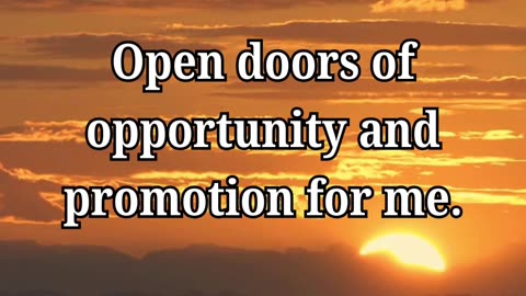 Daily Jesus Prayers for open doors