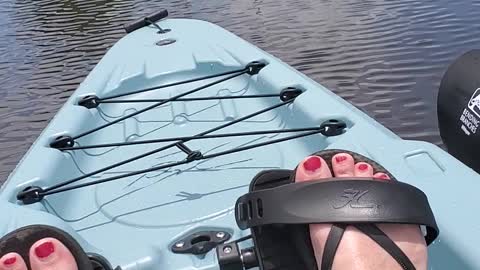 Peddling on the bayou