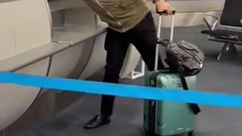 Grown Man Misses Flight And Melts Down