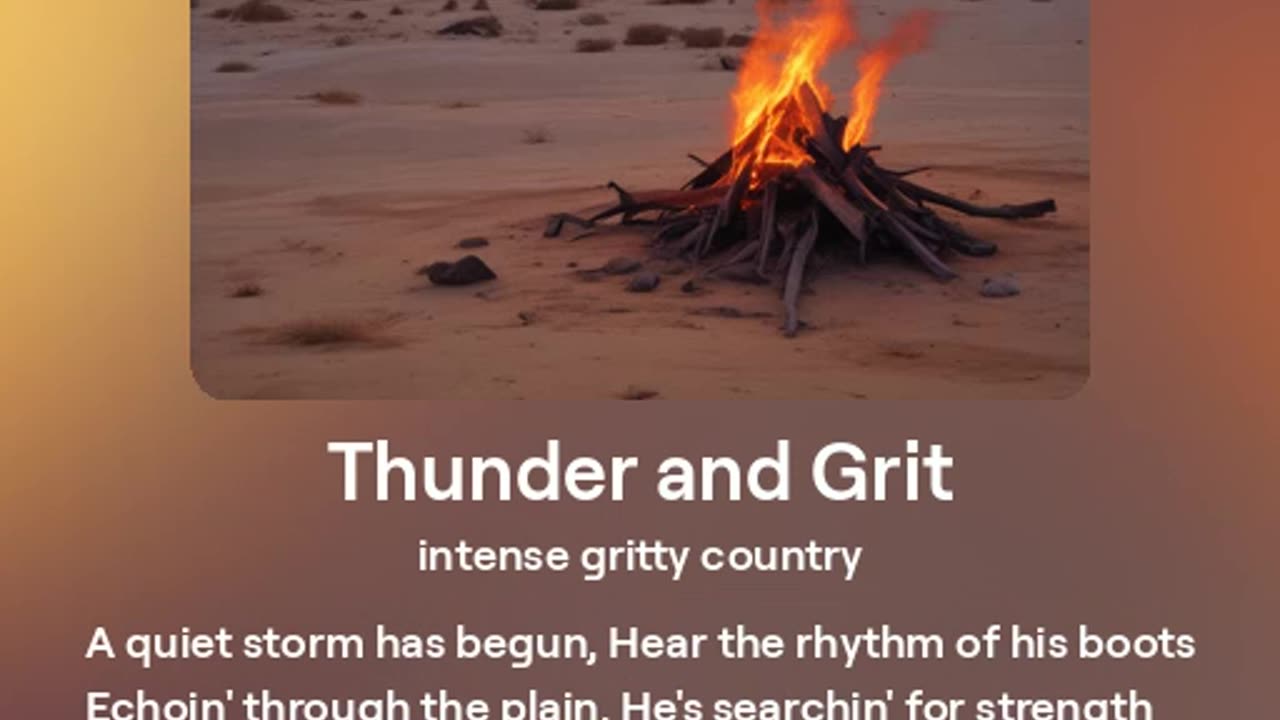 Thunder and Grit