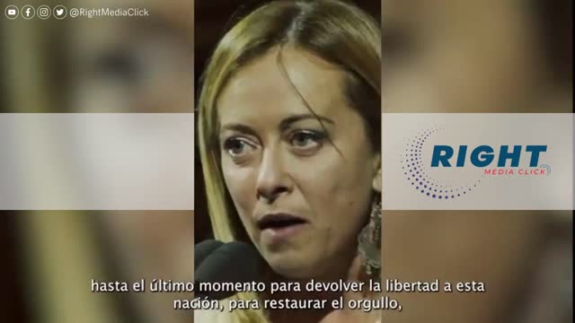 Giorgia Meloni de Fratelli D'Italia gana las elecciones en Italia