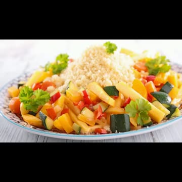 Tropical Fruit and Coconut Rice Salad