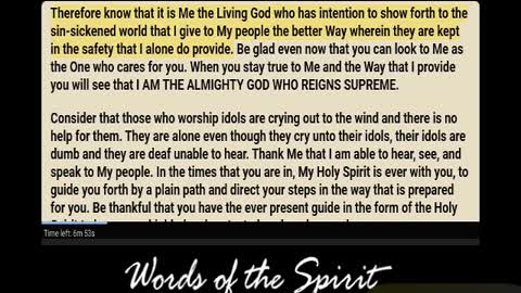 Words of the Spirit | May 14 2022