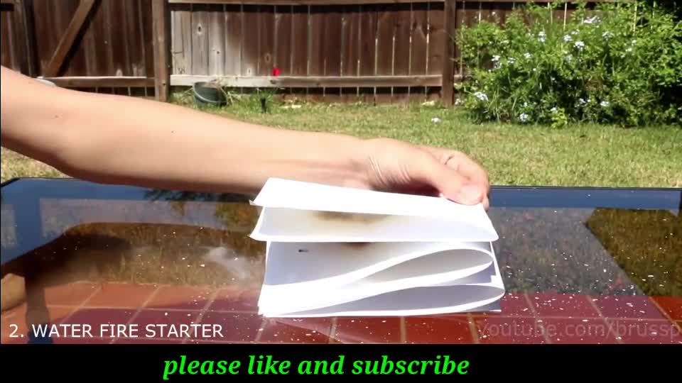 Amazing science trick using liquid