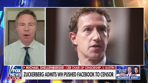 Zuckerberg is repositioning Facebook as a 'politically neutral' company, says Michael Shellenberger