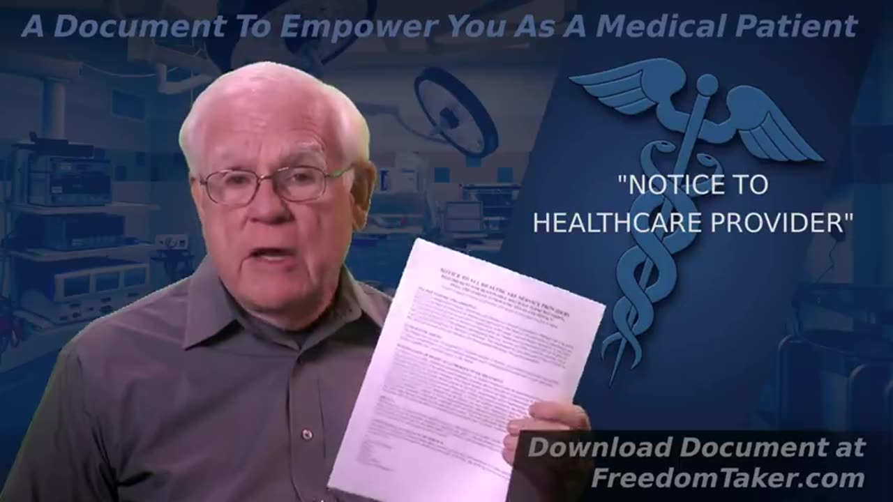 Download This Document - "Notice To Healthcare Provider"