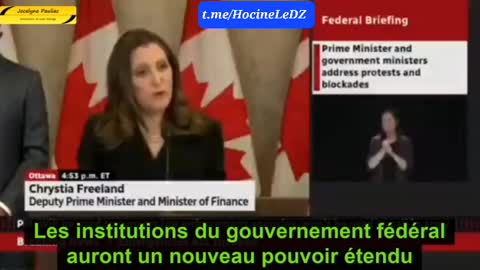 État d'urgence au Canada - Le pouvoir des banques augmenté