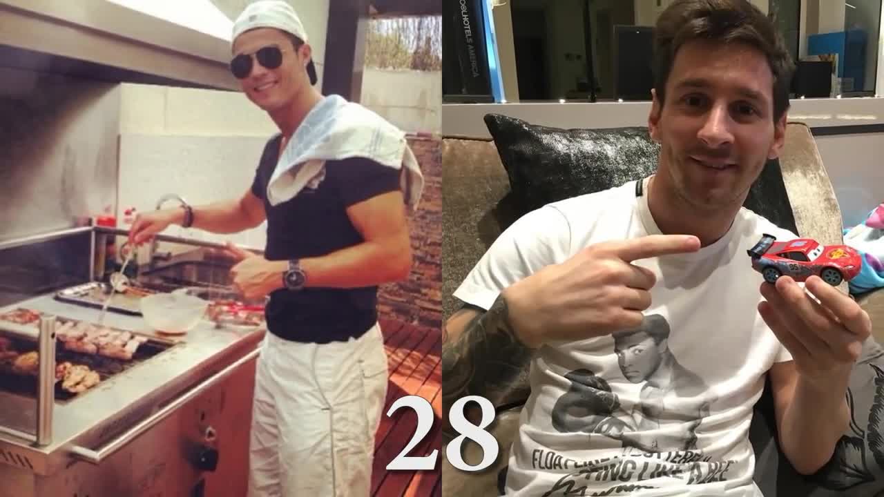 Cristiano Ronaldo vs Lionel Messi Transformation