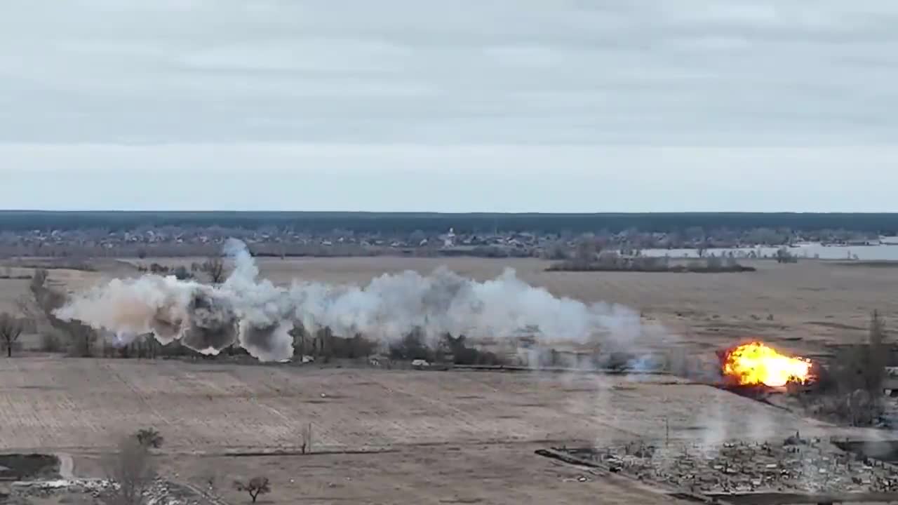 MI-35 shot down in Ukraine.