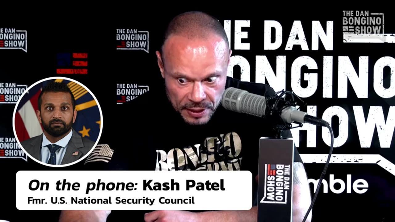 Kash Patel Joins The Dan Bongino: "They Just Don't Care!