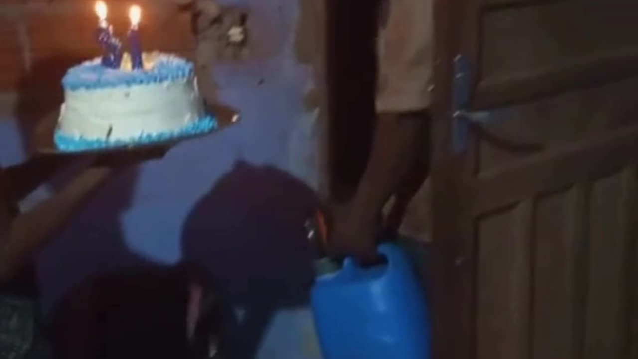 Hardworking dad gets birthday surprise from his child! 🎂❤️ #HeroAtHome