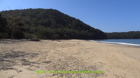 BRASIL - SP - UBATUBA - PRAIA DA PONTA AGUDA