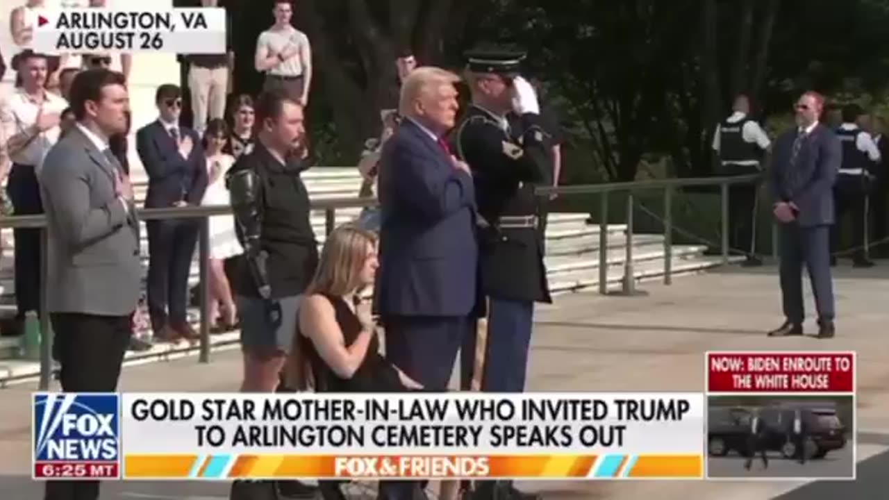 She Lied: Trump AND Kamaliar Were Invited by Gold Star Families to Arlington