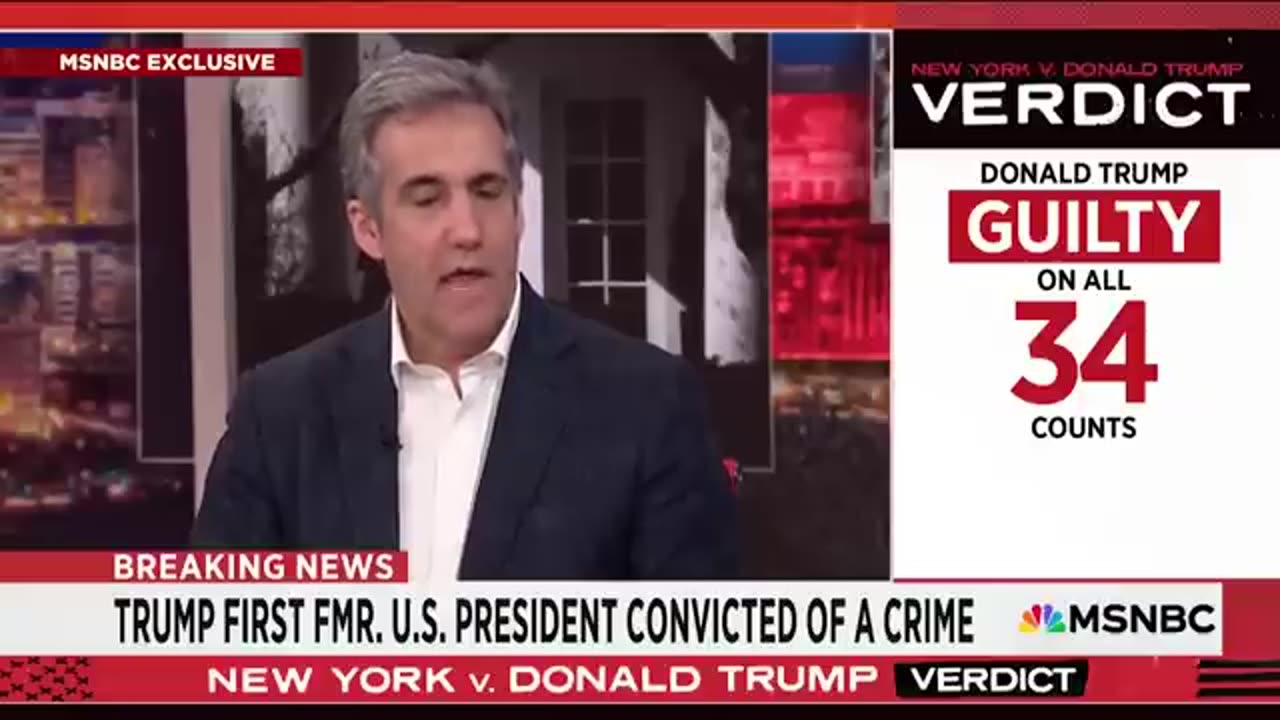 Michael Cohen on MSNBC_ Watch the full interviews after the Trump verdict MSNBC