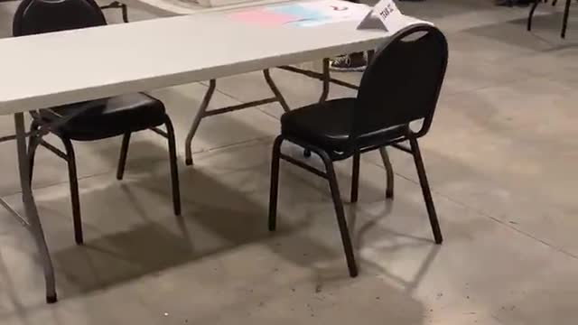 Observers blocked at hand count of the ballots