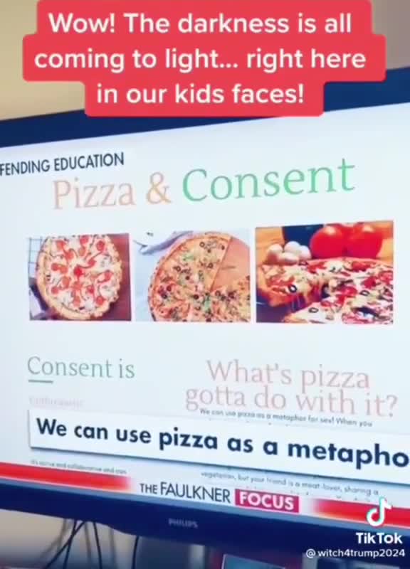 Pizzagate right in your face.